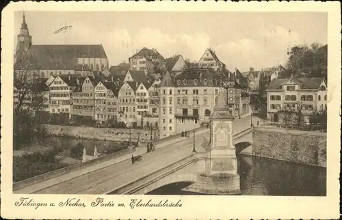 Tuebingen Eberhardsbruecke Kat. Tuebingen