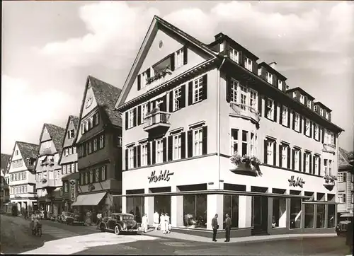 Tuebingen Modehaus Haidt Kat. Tuebingen