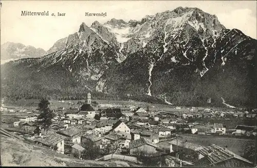 Mittenwald Karwendel Kat. Mittenwald