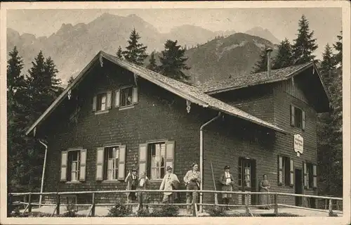 Mittenwald Grossherzog Adolf Haus Kat. Mittenwald