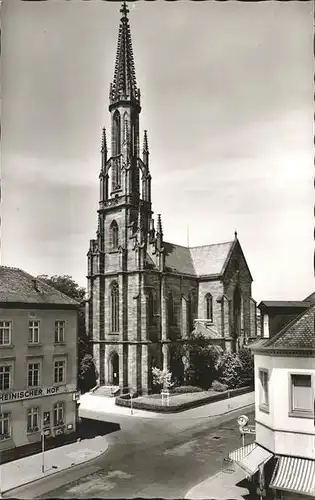 Offenburg Evang. Kirche Kat. Offenburg
