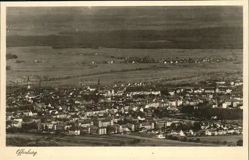 Offenburg Flugaufnahme Kat. Offenburg