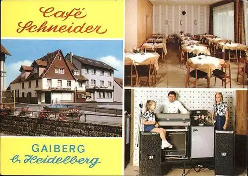 Heidelberg Gaiberg Kat. Heidelberg