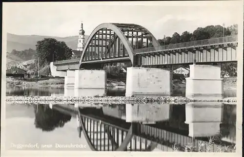 Deggendorf Donau Donaubruecke / Deggendorf /Deggendorf LKR