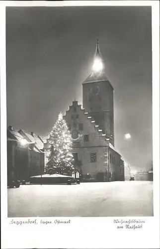 Deggendorf Donau Weihnachtsbaum, Rathaus / Deggendorf /Deggendorf LKR