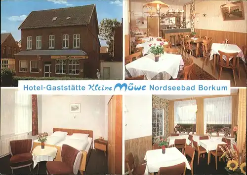 Borkum Nordseebad Hotel Kleine Moewe / Borkum /Leer LKR