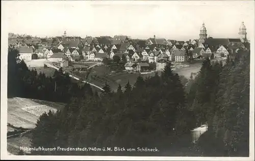 Freudenstadt Schoeneck Blick Kat. Freudenstadt