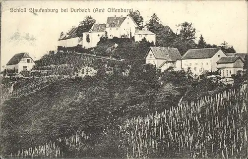 Offenburg Durchbach Schloss Staufenberg Kat. Offenburg