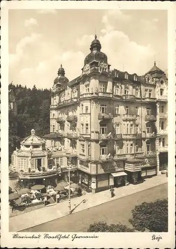 Marienbad Tschechien Hotel Germania Kat. Marianske Lazne