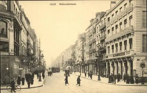 Lille Nationalstrasse Kat. Lille