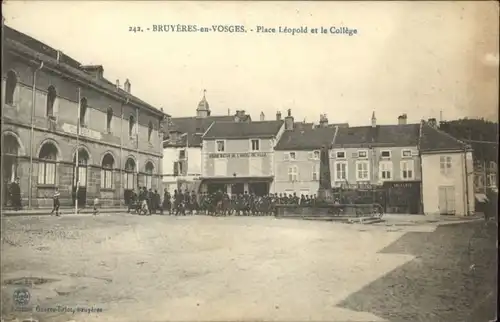 Bruyeres Vosges Bruyeres Vosges Place Leopold College * / Bruyeres /Arrond. d Epinal