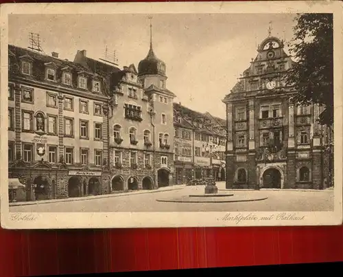 Gotha Thueringen Marktplatz Rathaus / Gotha /Gotha LKR