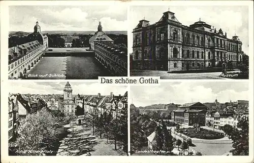 Gotha Thueringen Schloss Museum Landestheater / Gotha /Gotha LKR