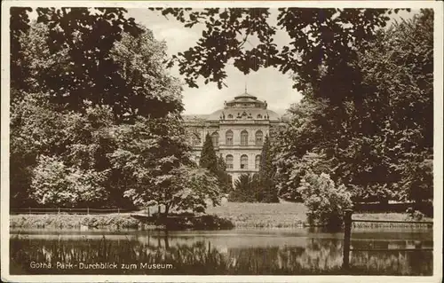 Gotha Thueringen Durchblick zum Museum / Gotha /Gotha LKR