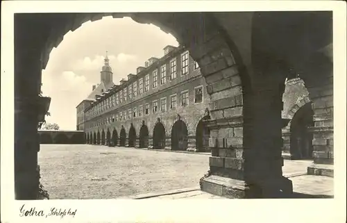 Gotha Thueringen Schlosshof / Gotha /Gotha LKR