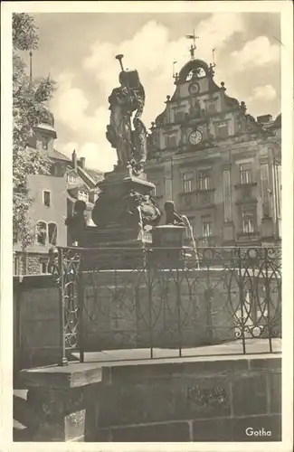 Gotha Thueringen Brunnen / Gotha /Gotha LKR