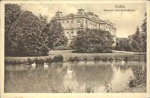 Gotha Thueringen Museum Schlossteich / Gotha /Gotha LKR