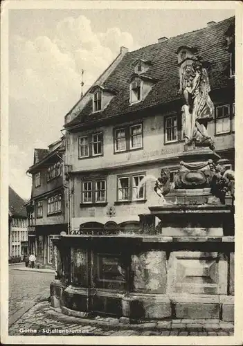 Gotha Thueringen Schellenbrunnen / Gotha /Gotha LKR