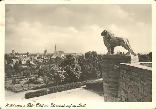 Muehlhausen Thueringen Ehrenmal Kat. Muehlhausen Thueringen