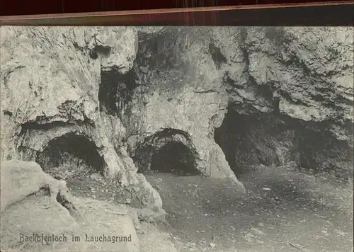 Lauchagrund Backofenloch Kat. Tabarz Thueringer Wald