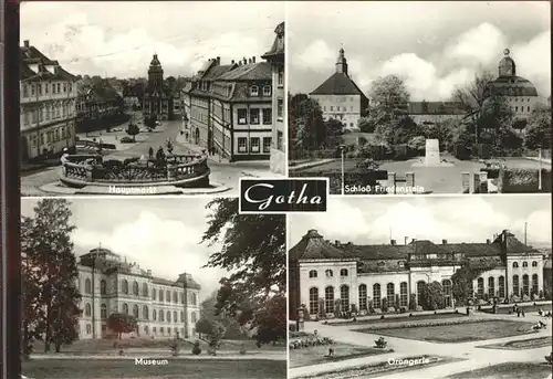 Gotha Thueringen Schloss Friedenstein Hauptmarkt Museum Orangerie / Gotha /Gotha LKR