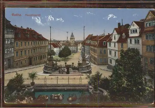 Gotha Thueringen Hauptmarkt / Gotha /Gotha LKR