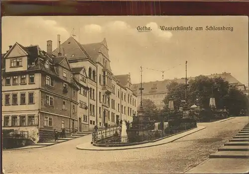 Gotha Thueringen Wasserkuenste SChlossberg / Gotha /Gotha LKR