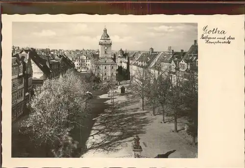 Gotha Thueringen Rathaus Hauptmarkt / Gotha /Gotha LKR