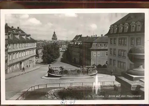 Gotha Thueringen Hauptmarkt / Gotha /Gotha LKR