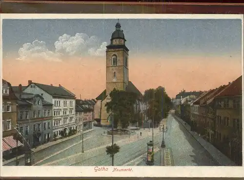 Gotha Thueringen Neumarkt / Gotha /Gotha LKR