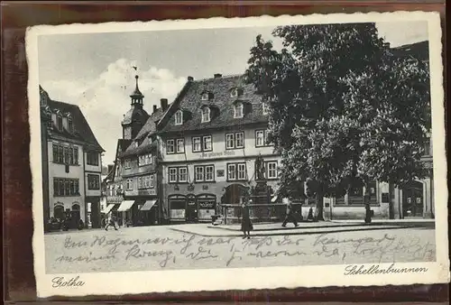 Gotha Thueringen Schellenbrunnen / Gotha /Gotha LKR