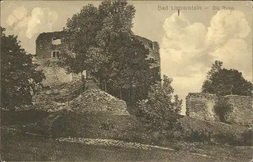 Bad Liebenstein Ruine Kat. Bad Liebenstein