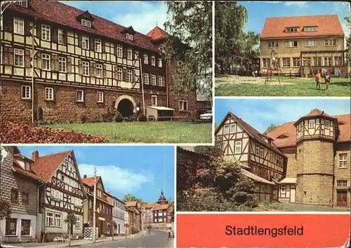 Stadtlengsfeld Sanatorium Kinderhort Marktstrasse Kat. Stadtlengsfeld