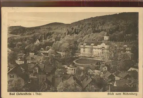 Bad Liebenstein Teilansicht Hotel Kaiserhof Kat. Bad Liebenstein