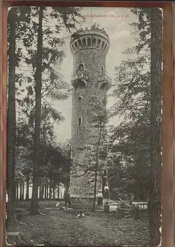 Ilmenau Thueringen Kickelhahn Turm Kat. Ilmenau