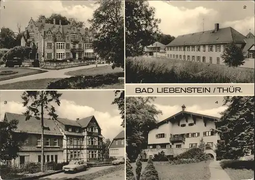 Bad Liebenstein Schloss Altenstein Heinrich Mann Sanatorium Kurheim Maria Regina Klubhaus Kat. Bad Liebenstein