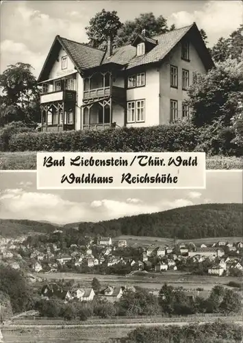 Bad Liebenstein Panorama Waldhaus Reichshoehe Kat. Bad Liebenstein
