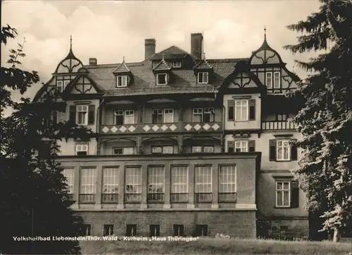 Bad Liebenstein Kurheim Haus Thueringen Kat. Bad Liebenstein