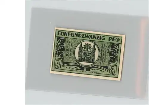 Ilmenau Thueringen 25 Pfennig Schein Kat. Ilmenau