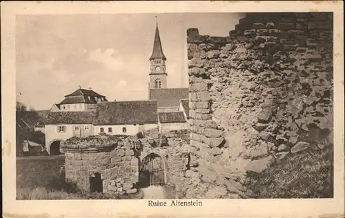 Altenstein Bad Liebenstein Ruine Kat. Bad Liebenstein