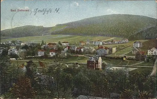 Ilmenau Thueringen Panorama Kat. Ilmenau