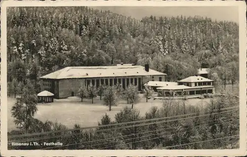 Ilmenau Thueringen Festhalle Kat. Ilmenau