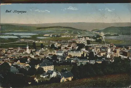 Ilmenau Thueringen Panorama Kat. Ilmenau