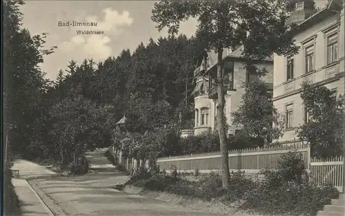 Ilmenau Thueringen Waldstrasse Kat. Ilmenau