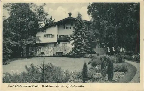 Bad Liebenstein Klubhaus Friedensallee Kat. Bad Liebenstein