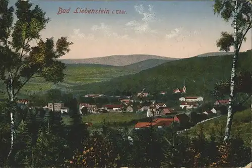 Bad Liebenstein Ortsblick Kat. Bad Liebenstein