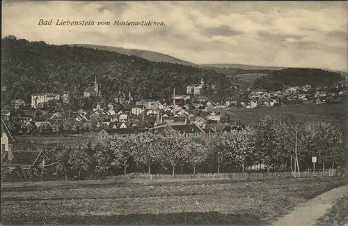 Bad Liebenstein vom Marienwaeldchen Kat. Bad Liebenstein