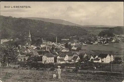 Bad Liebenstein Panorama Kat. Bad Liebenstein