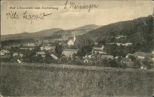 Bad Liebenstein vom Aschenberg Kat. Bad Liebenstein