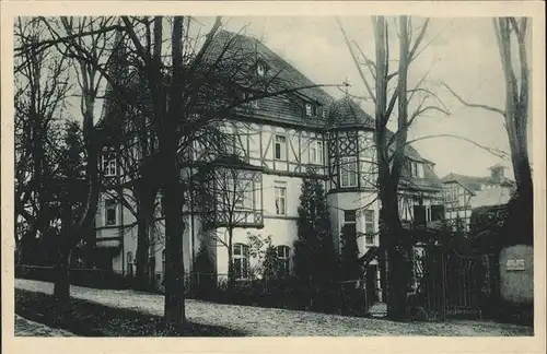 Bad Liebenstein Sanatorium Dr Eichler Seige Winterhaus Kat. Bad Liebenstein